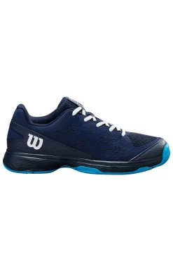Wilson Accessoires^Tennisschoenen gravel jongens blauw
